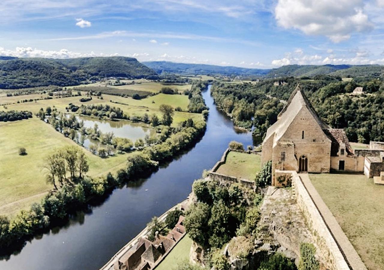 Au Coeur De Beynac, Une Maison De Caractere Avec Jardin Terrasse Zewnętrze zdjęcie